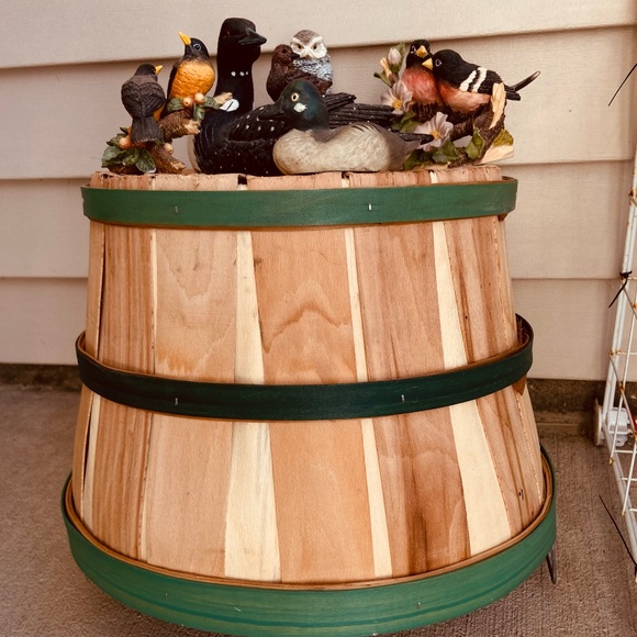 Vintage Collection of 2 🦆,🦉, Loons, 2 Robins, Bird House🖊️✏️ , New Wooden 🧺 - Picture 16 of 16